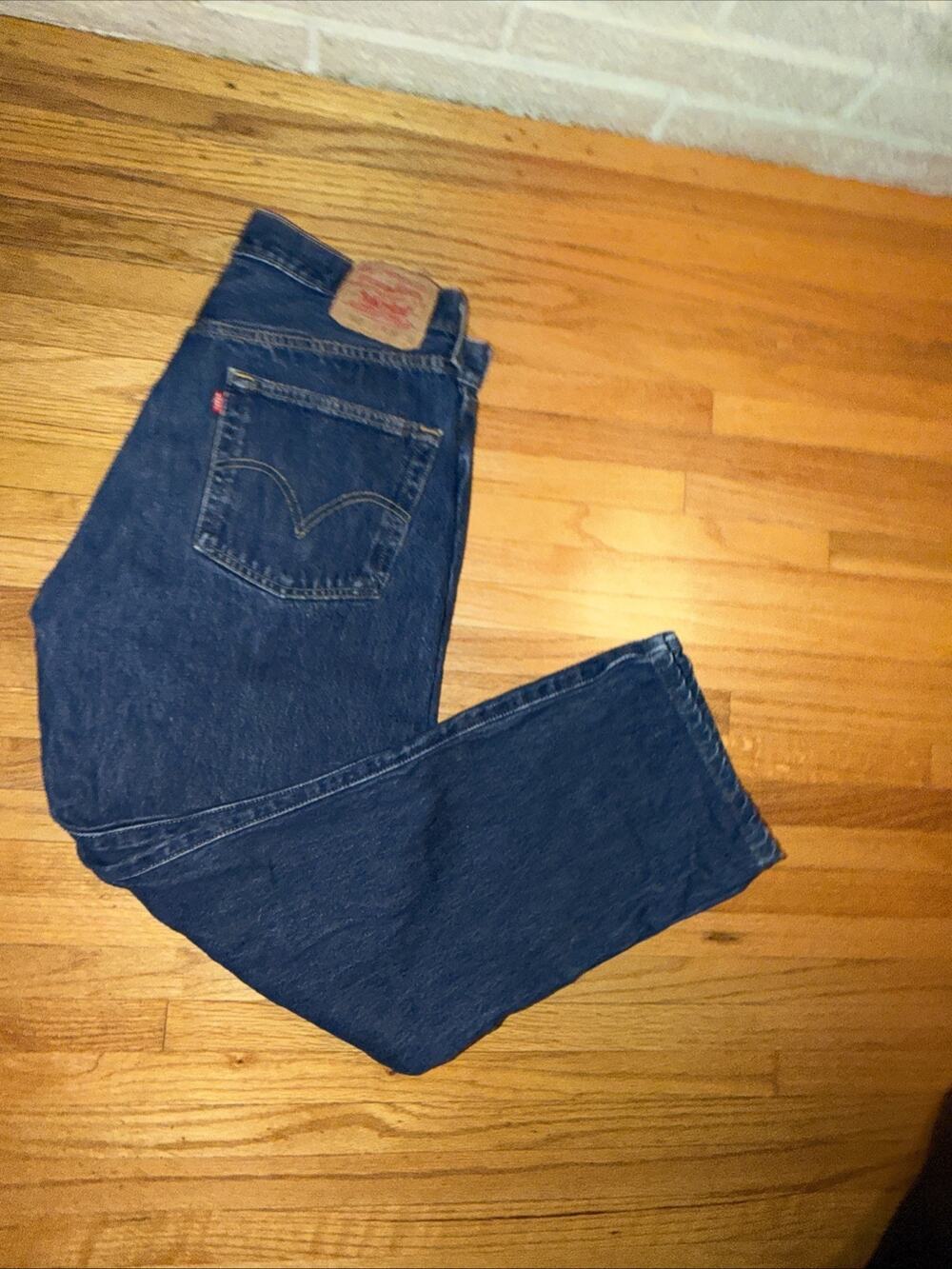 Levis 501 XX Jeans Men's 36x32 Straight Leg Blue Denim Stonewash